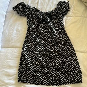 Princess Polly Black Floral Spring Dress